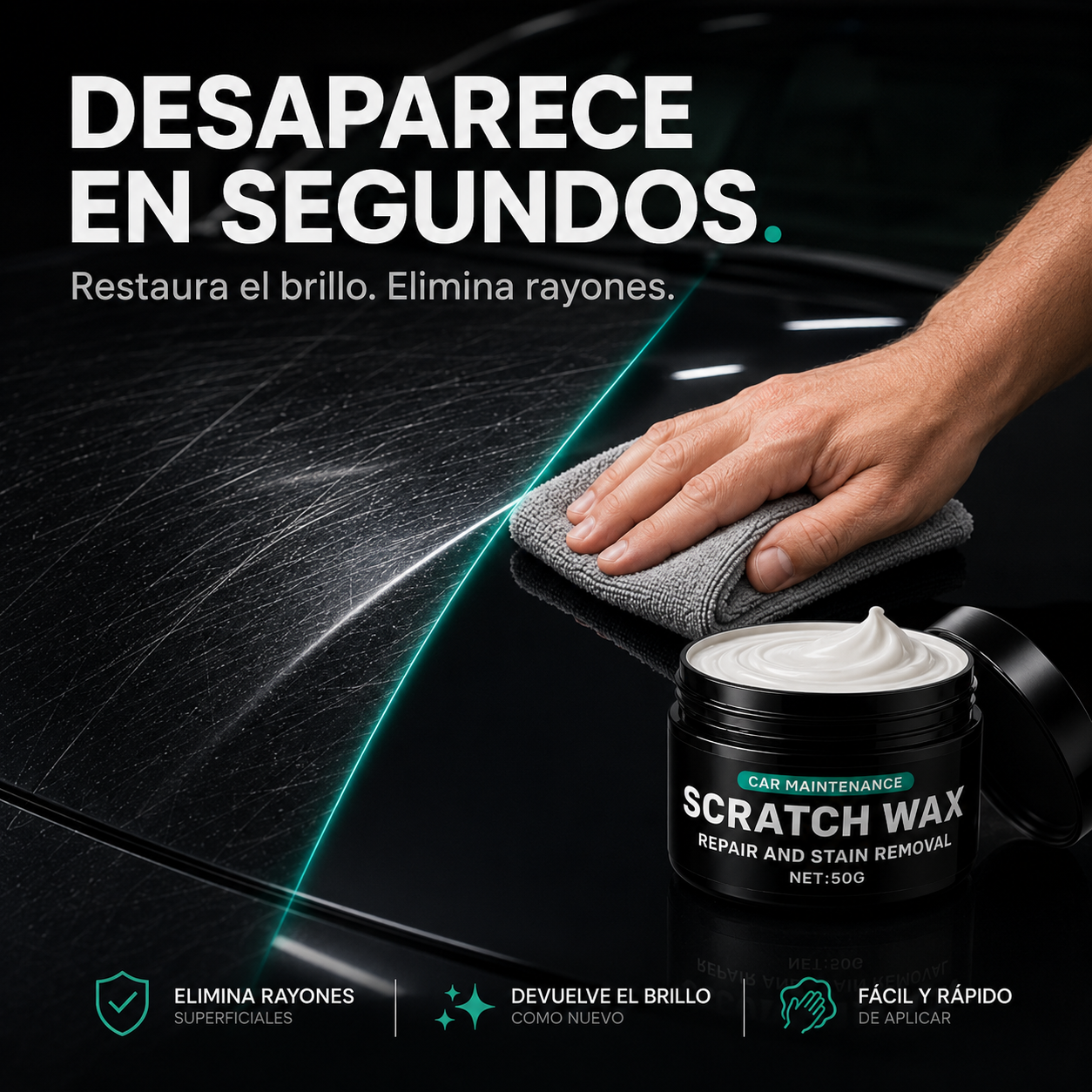 Scratch Wax - Crema quita rayones