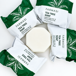 Jabón de Árbol de Té Farmasi — Limpieza Profunda para Piel Grasa e Imperfecciones