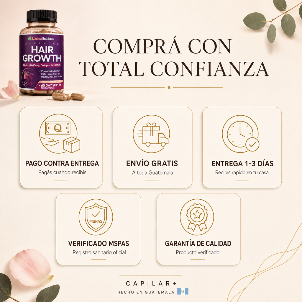 Capilar+ Guía 7 hábitos diarios para mejorar tu estilo de vida