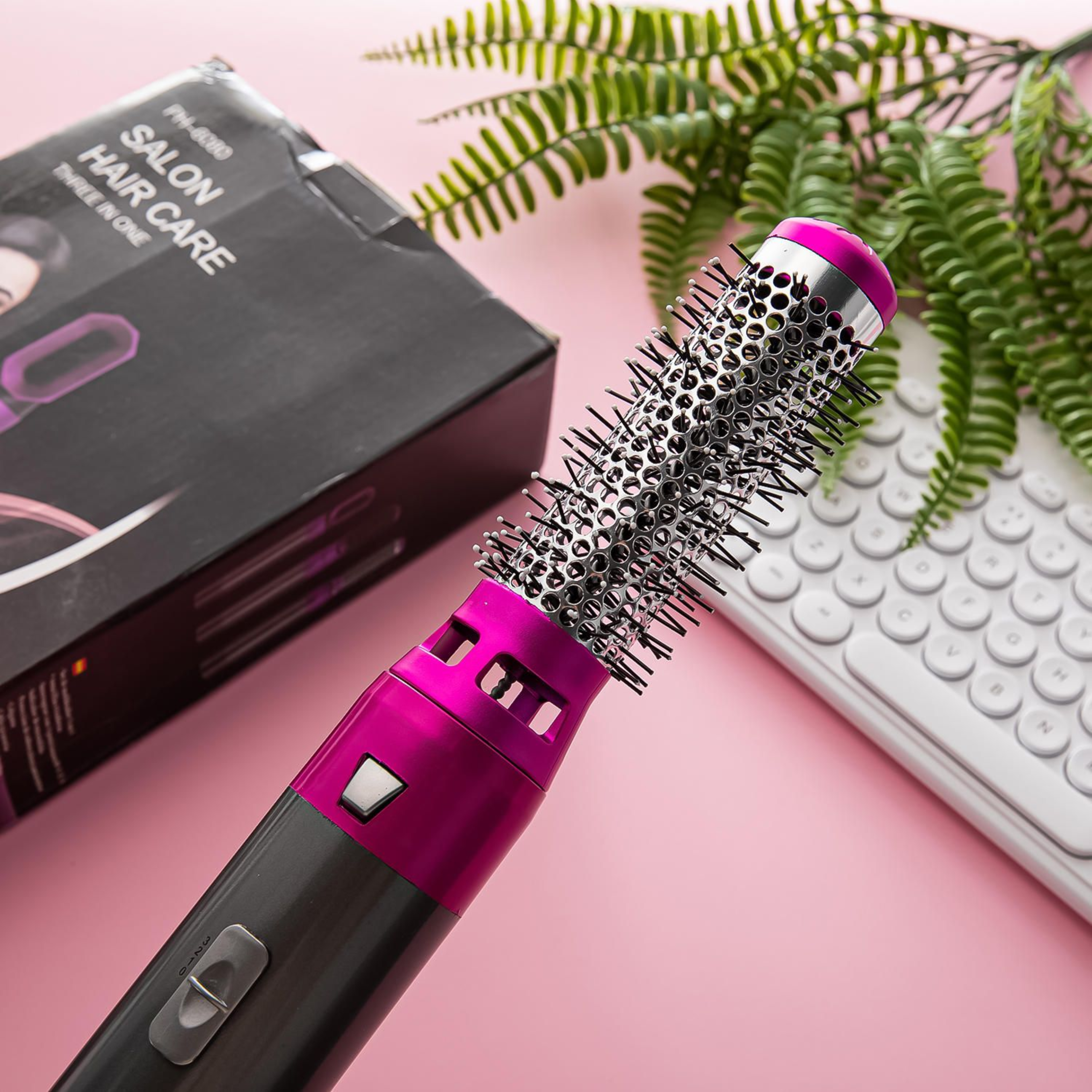 Secadora Rizadora Para Cabello 3 En 1